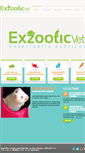 Mobile Screenshot of exzooticvet.cl